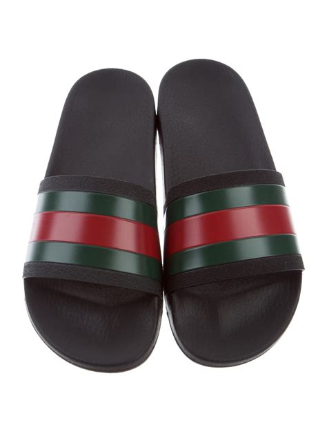 gucci loafer slide sandal|gucci slides web.